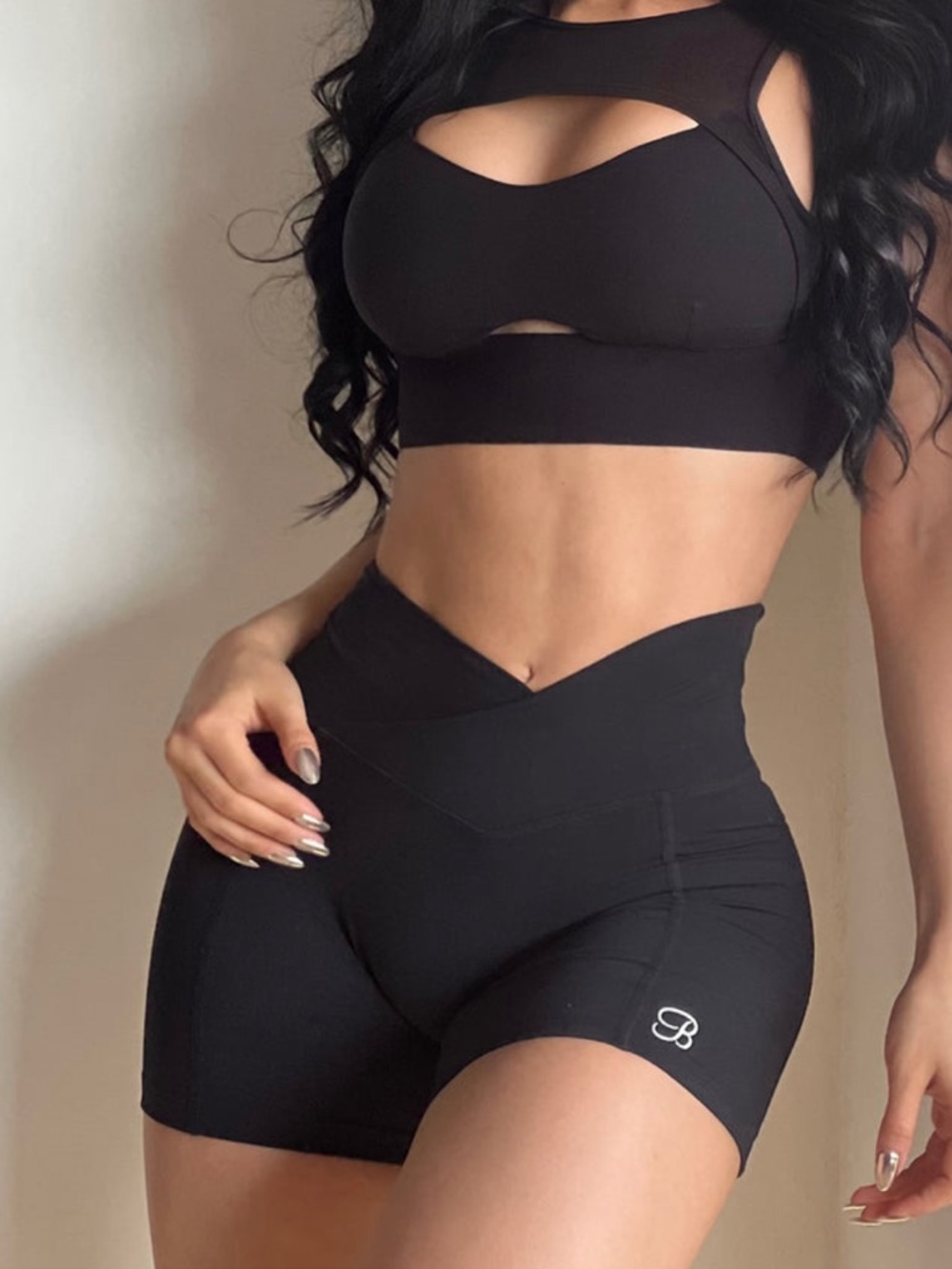 ❤️‍🔥 BOMBSHELL SPORTSWEAR TINY WAIST Butt scrunch SHORTS